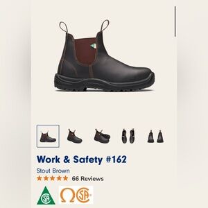 Blundstone Steel Toe Boots Women's 7